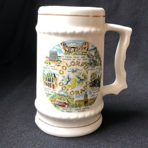 Colorful Colorado Souvenir Stein
